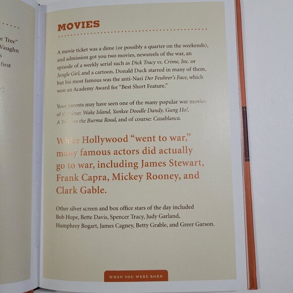 Now You're 70! : Fun Facts for Your Generation Hallmark Gift Book - Picture 7 of 8